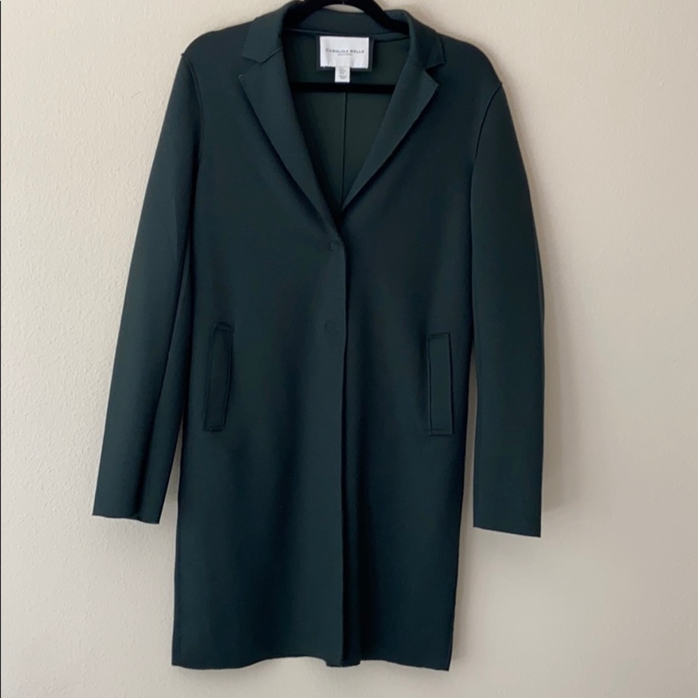 Carolina Belle Montreal Single Breasted Peacoat